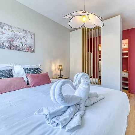 Ambiance Cosy: 4 Personnes-wifi Fibre-tout Equipe דירה